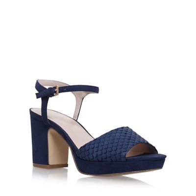 Blue 'Vice' high heel sandals